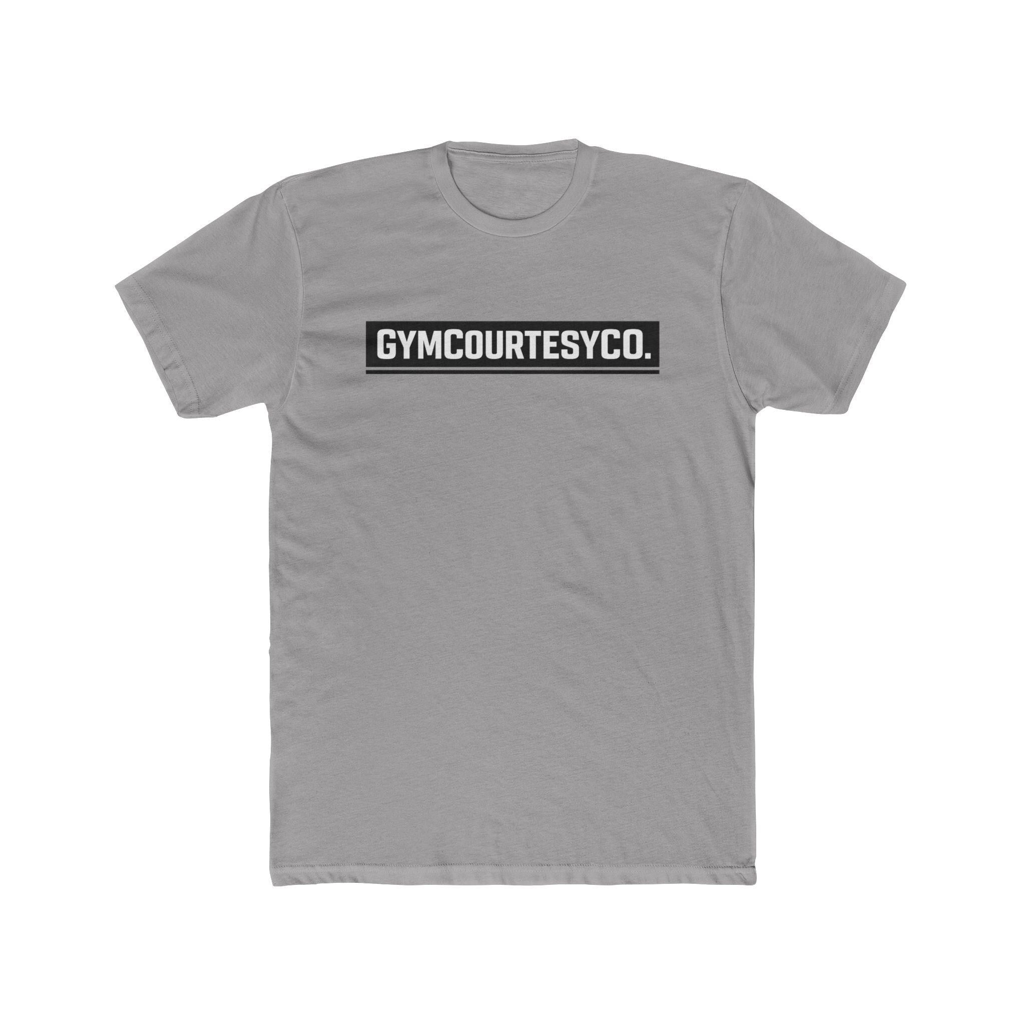 GYMCOURTESYCO. Shirt | Fitness Logo Tee, Workout Gymwear