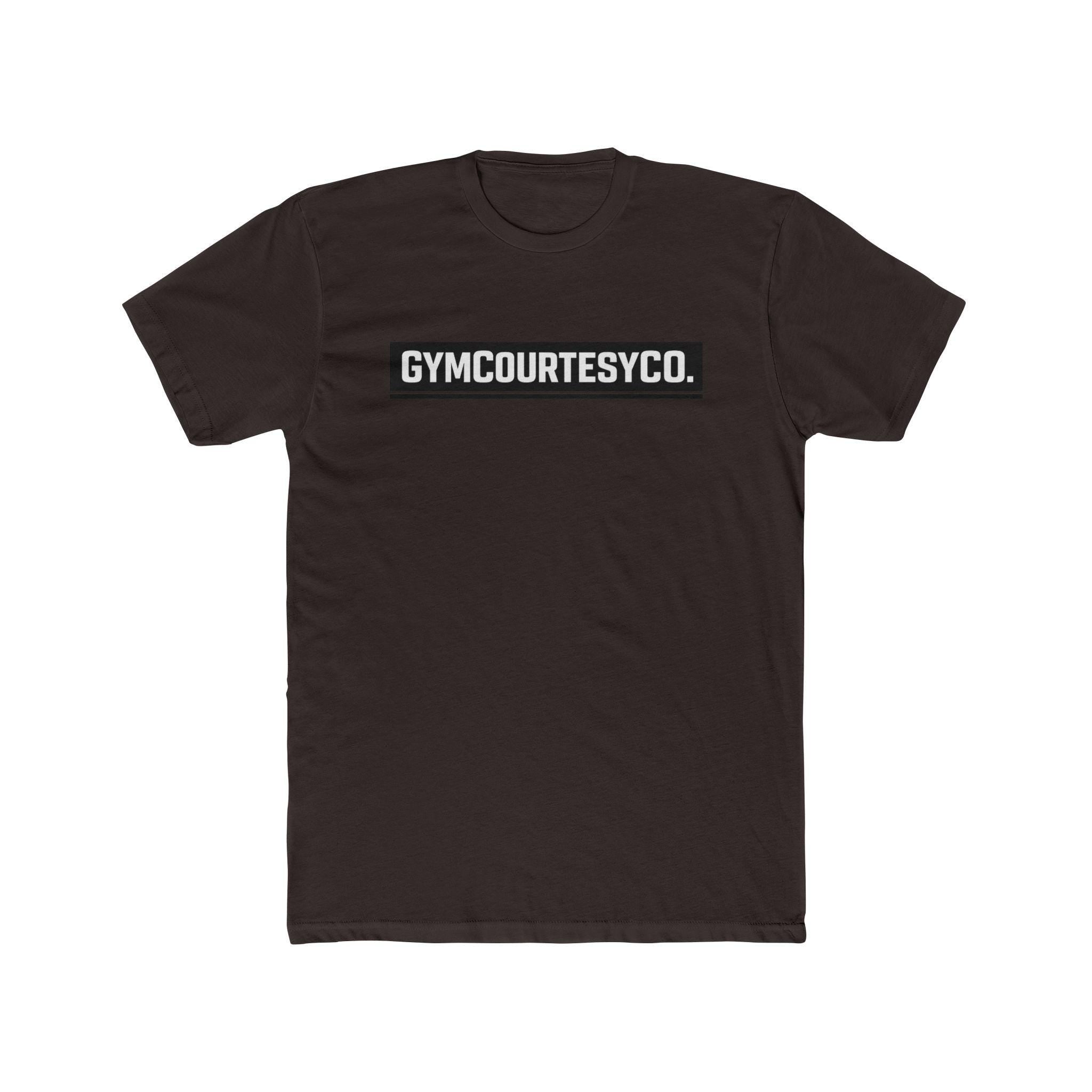 GYMCOURTESYCO. Shirt | Fitness Logo Tee, Workout Gymwear