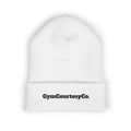 GymCourtesyCo. embroidered cuffed beanie | Embroidery logo knit hat