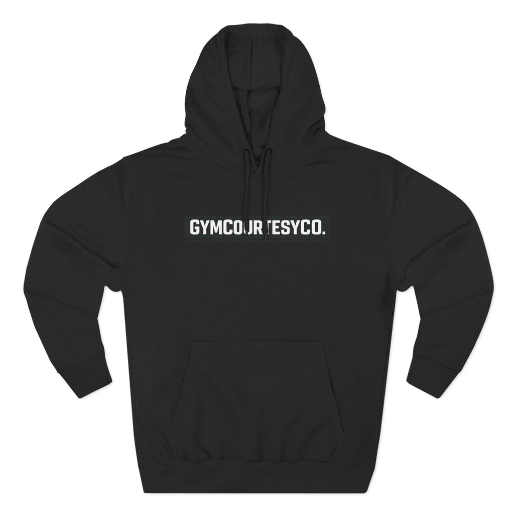 Gymcourtesyco Hoodie | Lift. Rack. Move. Fitness Hooded Sweatshirt
