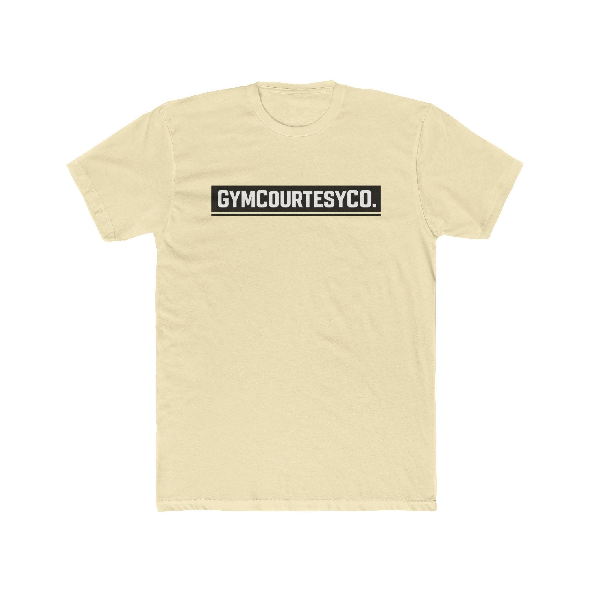 GYMCOURTESYCO. Shirt | Fitness Logo Tee, Workout Gymwear