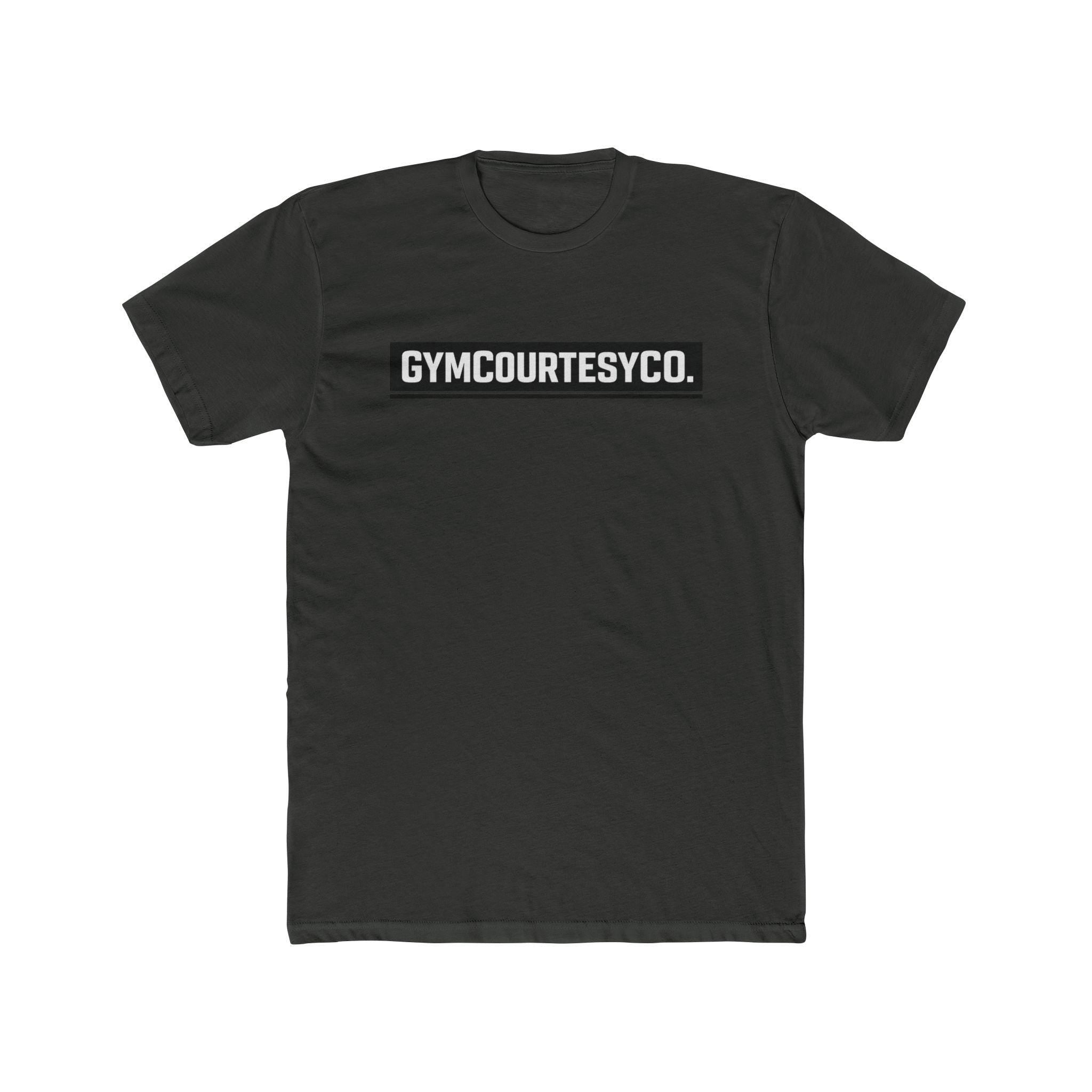 GYMCOURTESYCO. Shirt | Fitness Logo Tee, Workout Gymwear