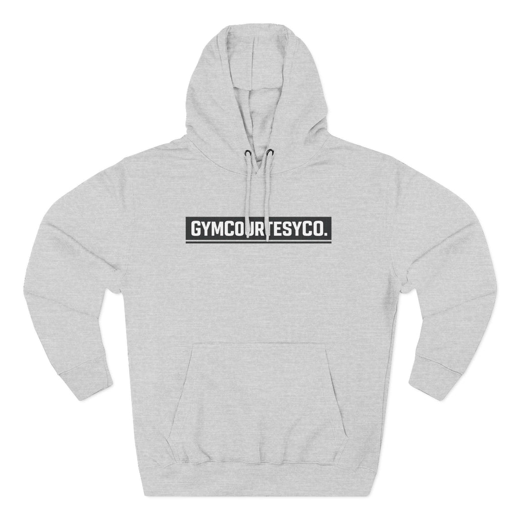 Gymcourtesyco Hoodie | Lift. Rack. Move. Fitness Hooded Sweatshirt