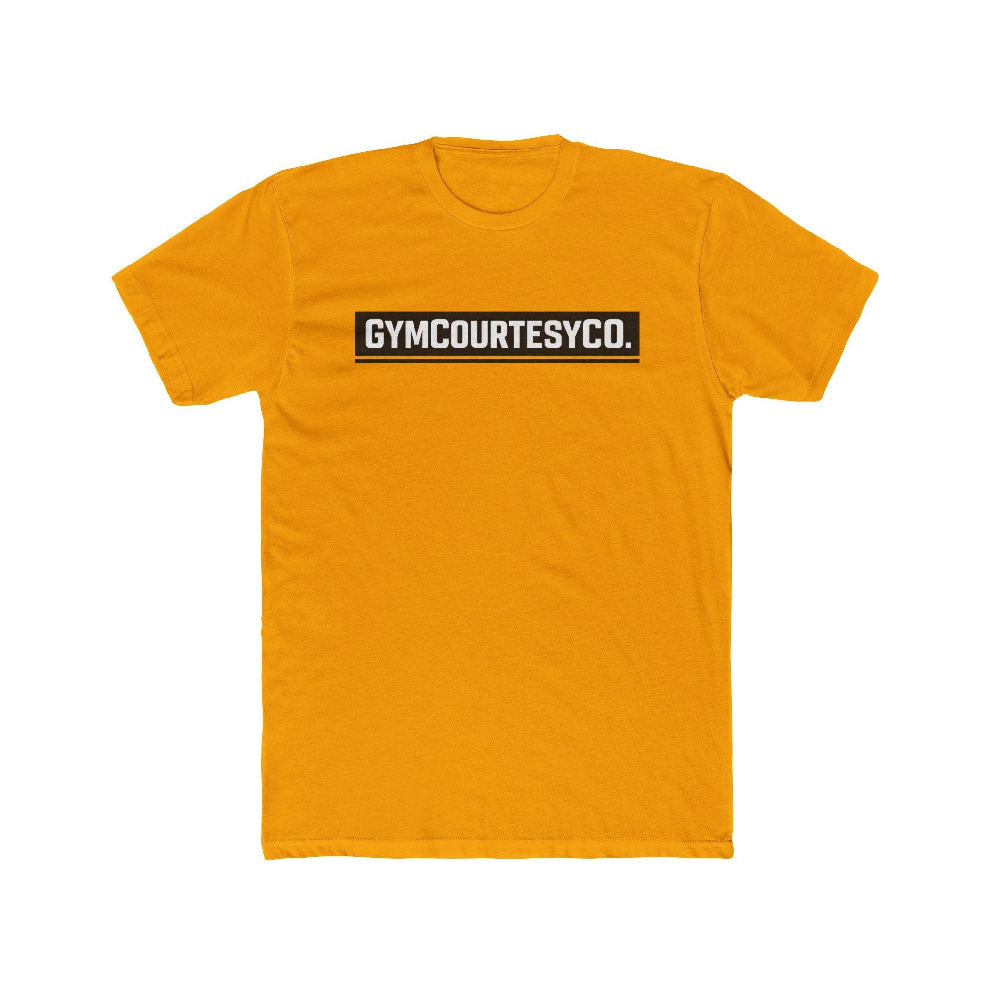 GYMCOURTESYCO. Shirt | Fitness Logo Tee, Workout Gymwear